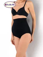 DoReMi Yüksek Bel Çıtçıtlı Hamile Slip Siyah görsel 7