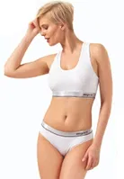 Elegant Beyaz Spor Sütyeni Ve Bikini Külotlu Takım 23003-YG Öztaş Beyaz