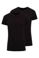 Erkek Yuvarlak Yaka Kısa Kol Atlet 2 Li US. POLO ASSN. 80197 Siyah görsel 4
