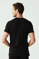 Erkek Yuvarlak Yaka Kısa Kol Atlet 2 Li US. POLO ASSN. 80197 Siyah görsel 11