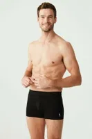 Erkek 3 Lü Boxer US. POLO ASSN. 80173 Siyah görsel 4