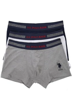 Us. POLO Assn. Erkek  Boxer 3 Lü  US. POLO ASSN. 80155 - Alternatif Görünüm