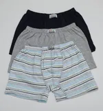 Erkek çocuk Penye 3 lü Boxer 3105-F Öztaş Karışık
