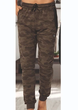 Öztaş Erkek Eşofman Altı Kamuflaj Desenli Lastik Paça 1507-A Öztaş