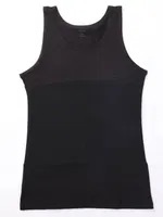 Erkek Korse Atlet (1 beden küçültür) Eros ERS060 Siyah detay görünüm
