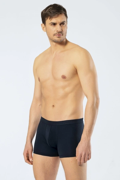 Erkek Likralı Boxer Cacharel 1335/LACİVERT