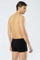 Erkek Likralı Boxer Cacharel 1335/SİYAH Siyah detay görünüm