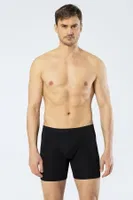 Erkek Likralı Uzun Boxer Bel Bantlı Cacharel 1336/SİYAH Siyah