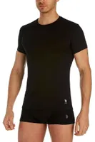 Erkek Yuvarlak Yaka Kısa Kol Atlet 2 Li US. POLO ASSN. 80196 Siyah detay görünüm