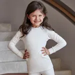 Goldenbay Unisex Çocuk Uzun Kollu İçlik Termal 2536 Ekru görsel 4