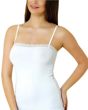 İMER İmer 1247 Modal Süprem İnce Askılı Straplez Atlet