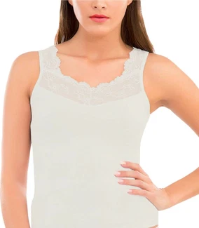 İMER İmer 1260 Modal Süprem Dantelli Atlet - Alternatif Görünüm