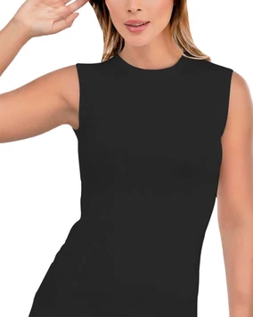 İMER İmer 1263 Sıfır Kol Yuvarlak Yaka Modal Atlet - Alternatif Görünüm