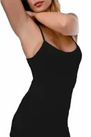 İmer 1356 Body Form Pamuklu Bayan Korse Atlet Siyah detay görünüm