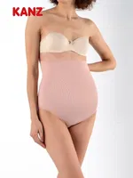 Yüksek Bel Çıtçıtlı Hamile Slip Miorre Pembe görsel 6