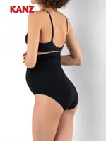 Yüksek Bel Çıtçıtlı Hamile Slip Miorre Siyah görsel 11