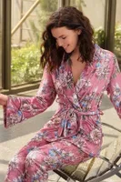 Kimono Pijama Takım Anıl 9732 Gül Kurusu