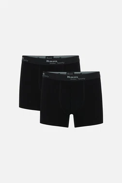 Kom Kom Erkek Boxer - Tight Pamuklu 2 li Erkek Boxer