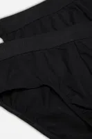 Kom Erkek Slip - Cuba Pamuklu 2 li Erkek Slip Siyah görsel 4