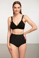 Kom Mamma Hamile Emzirme Sütyeni Siyah görsel 7