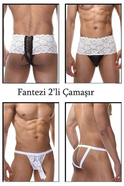 La Blinque 2 li Fantezi Erkek Külot 15413-15422
