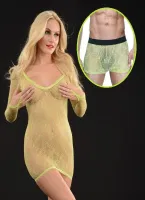 La Blinque Boxer Gecelik Partner Çamaşır Set 933-15289