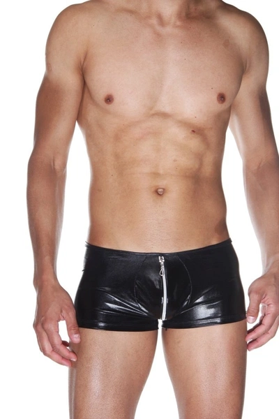 La Blinque Erkek Deri Fermuarlı Boxer 15526