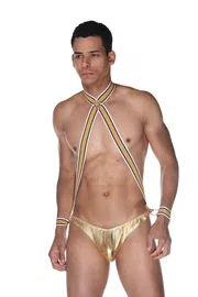 La Blinque Fantazi Arka Dekolteli Erkek Body La Blinque 15534