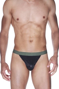 La Blinque La Blinque Erkek Hafif Kamuflaj Baskılı Tanga 15546