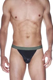 La Blinque La Blinque Erkek Hafif Kamuflaj Baskılı Tanga 15546