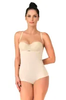 Lazer Kesim Göğsü Açık Slip Korse Emay 2723 Ten görsel 4