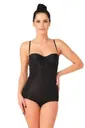 Lazer Kesim Göğsü Açık Slip Korse Emay 2723