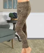 Leopar Uzun Kadın Tayt Derya Kurşun 434 Leopar