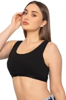 Spor Bady Sütyen Lüx DRM 304 Siyah