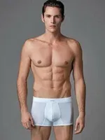 Micro Modal Erkek Boxer Eros ERS051 Beyaz