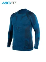 MioFit Active Long Uzun Kollu Erkek Üst Deep Teal farklı açı