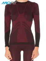 MioFit Comfortable Fit Dry Bayan Tişört Siyah-Pembe görsel 4