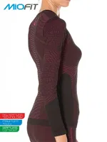 MioFit Comfortable Fit Dry Bayan Tişört Siyah-Pembe görsel 6