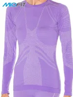 MioFit Energy Dry Fit Bayan Tişört Lila görsel 5