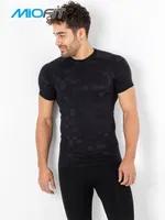 Miofit Lightweight Running Tişört Siyah-Gri görsel 8