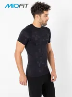 Miofit Lightweight Running Tişört Siyah-Gri görsel 9