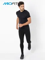 Miofit Lightweight Running Tişört Siyah-Gri görsel 7