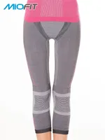 MioFit Power Short Bayan Tayt Gri-Pembe görsel 4