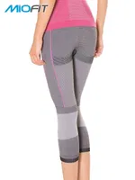 MioFit Power Short Bayan Tayt Gri-Pembe görsel 5