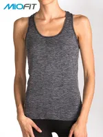 MioFit Pro Sportive Tank Gri Melanj farklı açı