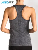 MioFit Pro Sportive Tank Gri Melanj görsel 5