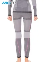 MioFit Running Power Fit Bayan Tayt Gri-Pembe görsel 5