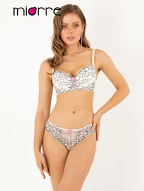 Miorre Miorre Dantel Push Up Sütyen Takım 148-006965