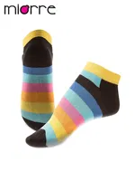 Miorre 2'li Pamuklu Bayan Çorabı Mor No.2 Asorti farklı açı