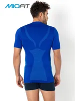Miorre Active Wear Kısa Kollu Fonksiyonel T-shirt Mavi görsel 5